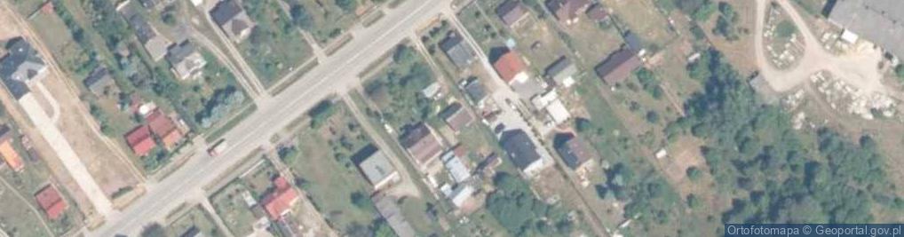 Zdjęcie satelitarne Ostojów ul.