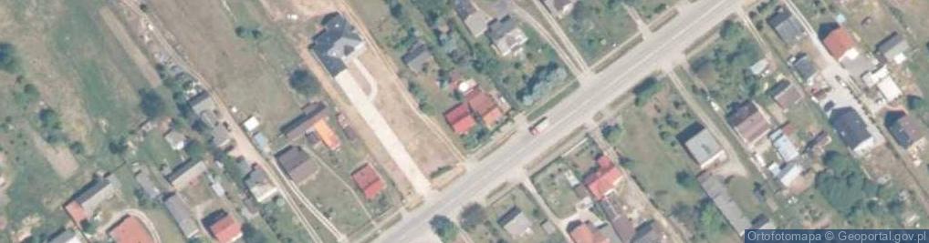 Zdjęcie satelitarne Ostojów ul.