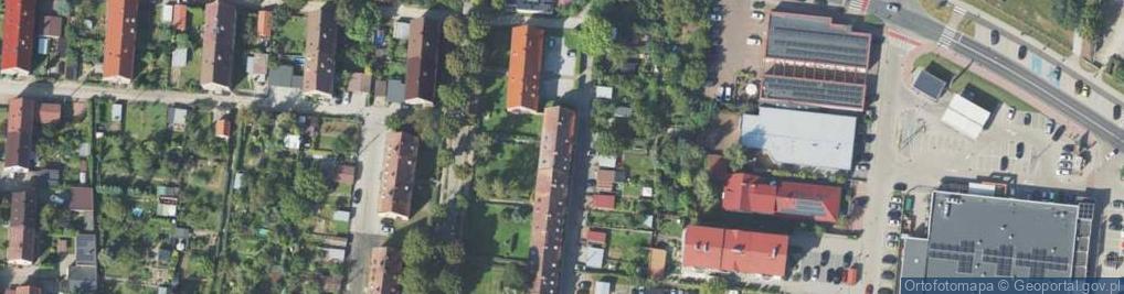 Zdjęcie satelitarne Osiedle Robotnicze os.