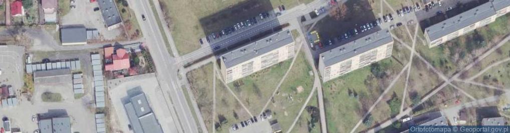 Zdjęcie satelitarne Osiedle Pułanki os.