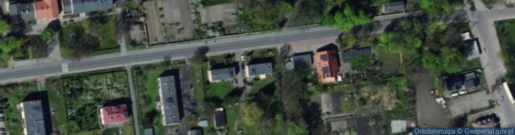 Zdjęcie satelitarne Ostrowy-Cukrownia ul.