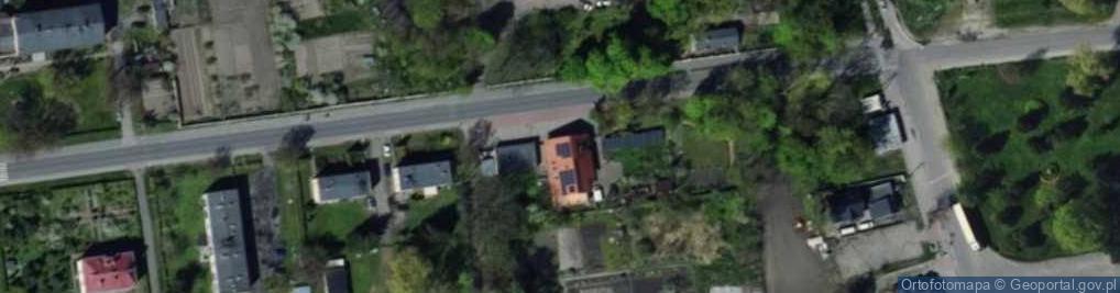 Zdjęcie satelitarne Ostrowy-Cukrownia ul.