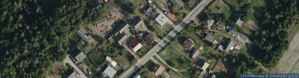 Zdjęcie satelitarne Ostrowy Tuszowskie ul.