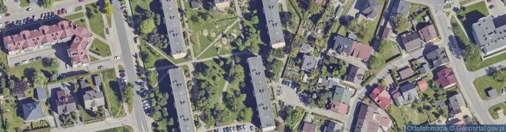 Zdjęcie satelitarne Osiedlowa ul.