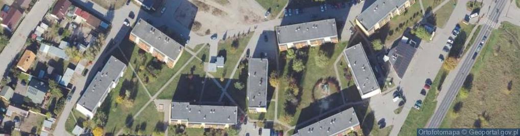 Zdjęcie satelitarne Osiedle Króla Jana III Sobieskiego os.