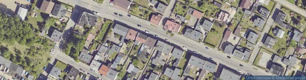 Zdjęcie satelitarne Oświęcimska ul.