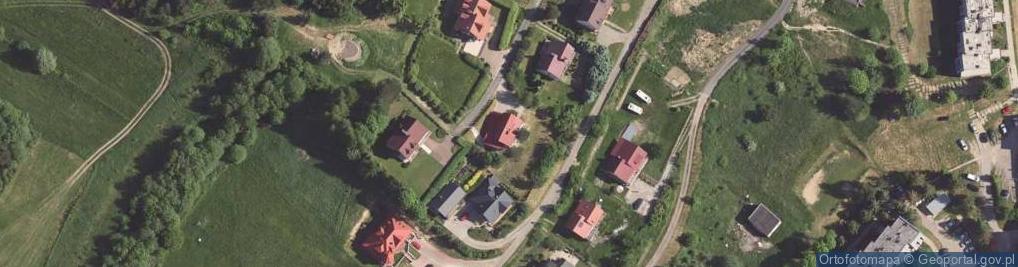 Zdjęcie satelitarne Osiedle na Górce os.