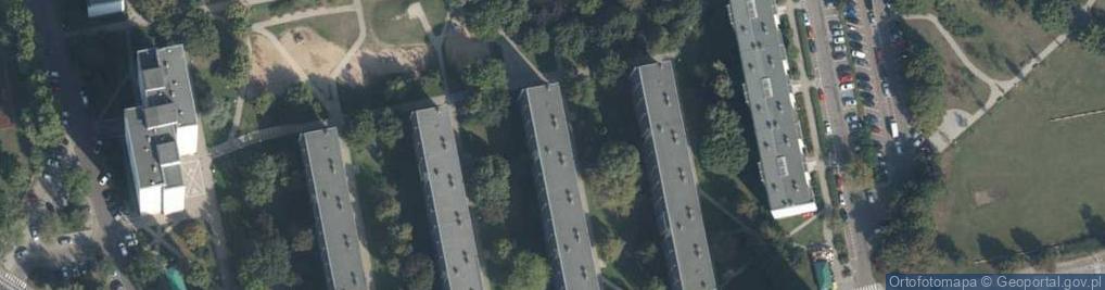 Zdjęcie satelitarne Osiedle Oświecenia os.