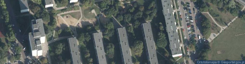 Zdjęcie satelitarne Osiedle Oświecenia os.