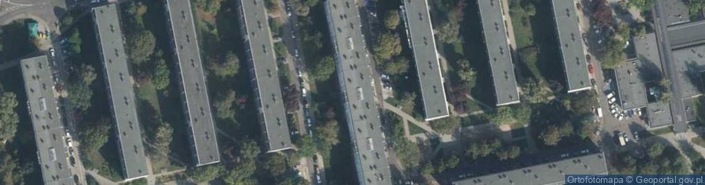 Zdjęcie satelitarne Osiedle Jagiellońskie os.