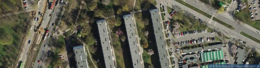 Zdjęcie satelitarne Osiedle Jagiellońskie os.