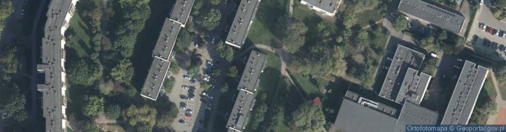Zdjęcie satelitarne Osiedle Rusa os.
