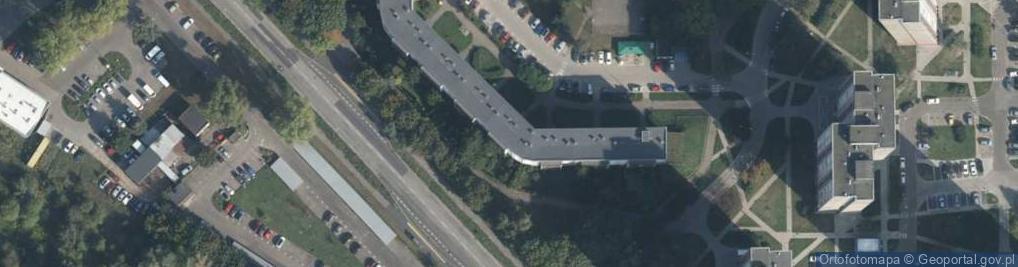Zdjęcie satelitarne Osiedle Orła Białego os.