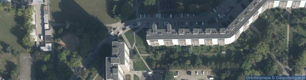 Zdjęcie satelitarne Osiedle Orła Białego os.