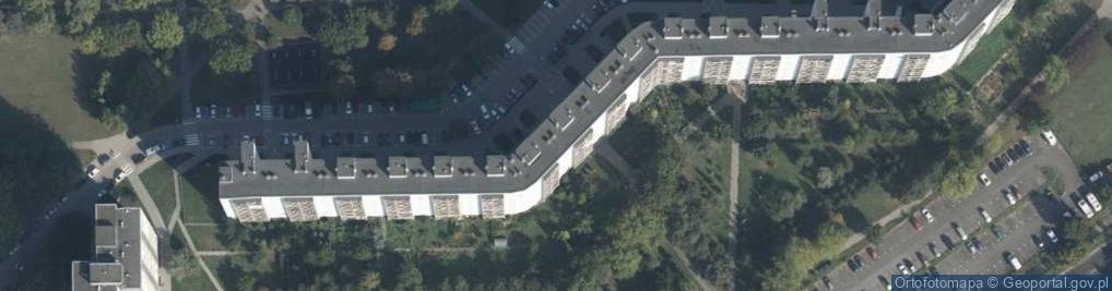 Zdjęcie satelitarne Osiedle Orła Białego os.