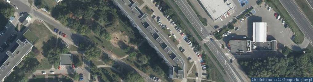 Zdjęcie satelitarne Osiedle Orła Białego os.