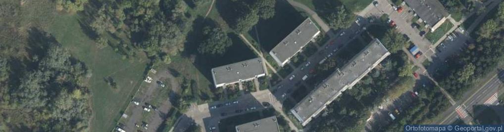 Zdjęcie satelitarne Osiedle Polan os.