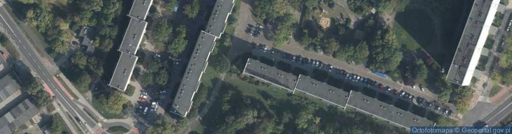 Zdjęcie satelitarne Osiedle Czecha os.