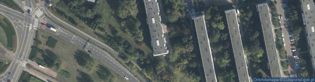 Zdjęcie satelitarne Osiedle Armii Krajowej os.