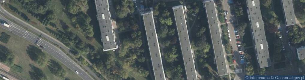 Zdjęcie satelitarne Osiedle Armii Krajowej os.