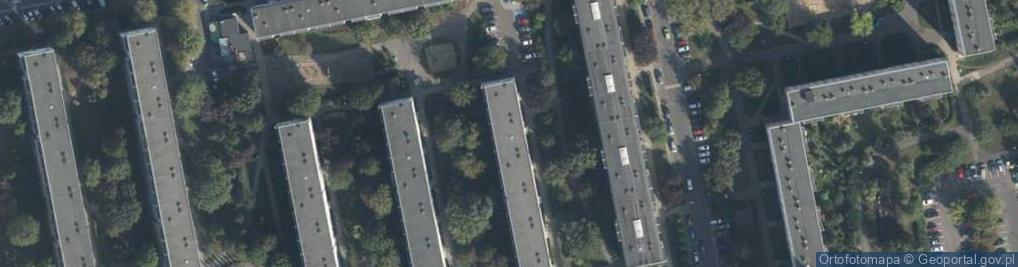 Zdjęcie satelitarne Osiedle Armii Krajowej os.