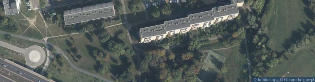 Zdjęcie satelitarne Osiedle Armii Krajowej os.