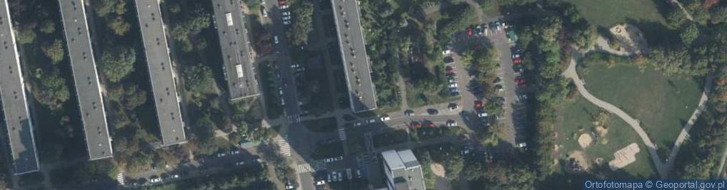 Zdjęcie satelitarne Osiedle Armii Krajowej os.