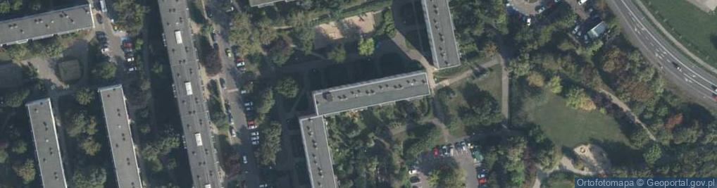 Zdjęcie satelitarne Osiedle Armii Krajowej os.