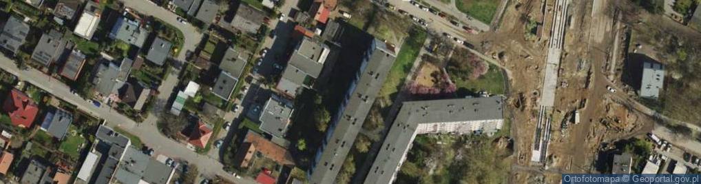 Zdjęcie satelitarne Osiedle Kosmonautów os.