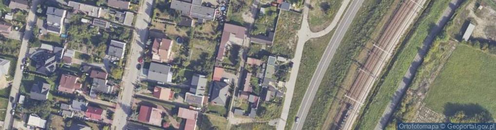 Zdjęcie satelitarne Osadnicza ul.