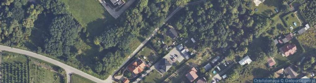 Zdjęcie satelitarne Ostrego, por. ul.