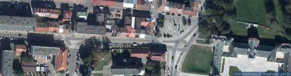 Zdjęcie satelitarne Ostrowiecka ul.