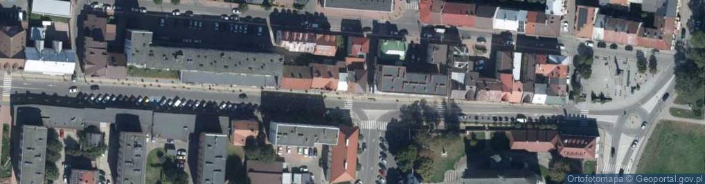 Zdjęcie satelitarne Ostrowiecka ul.