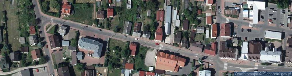 Zdjęcie satelitarne Ostrowiecka ul.