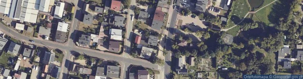 Zdjęcie satelitarne Ostrowska ul.