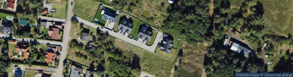 Zdjęcie satelitarne Osieckiej Agnieszki ul.