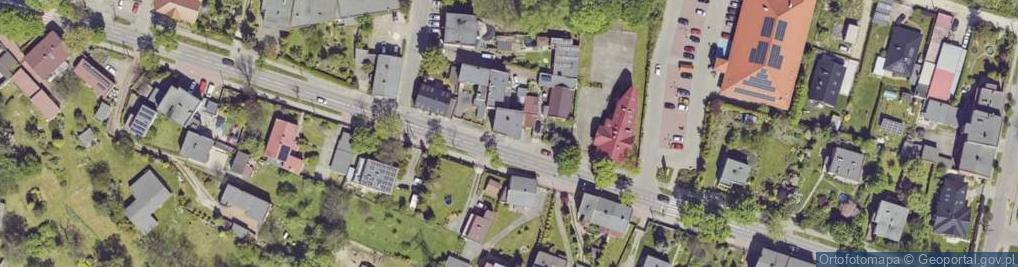 Zdjęcie satelitarne Oświęcimska ul.