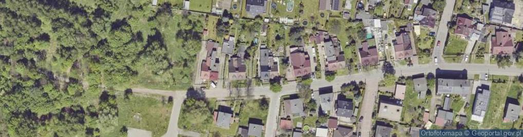Zdjęcie satelitarne Oświęcimska ul.