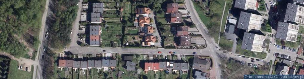 Zdjęcie satelitarne Osiedle Krakusa os.
