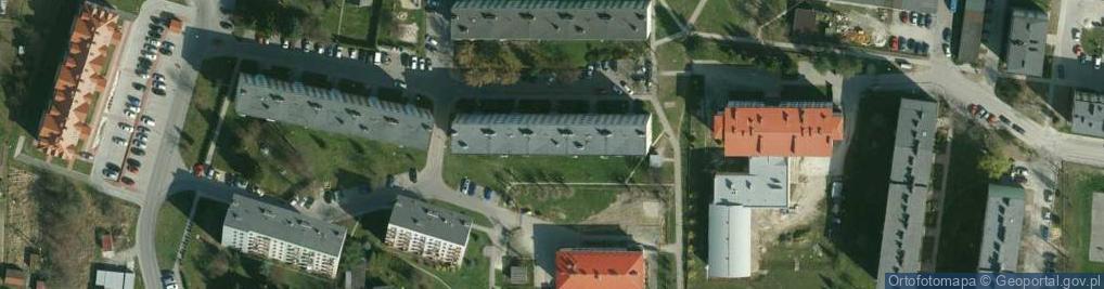 Zdjęcie satelitarne Osiedle Młodych os.