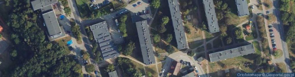 Zdjęcie satelitarne Osiedle Słowackiego os.
