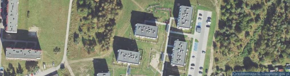 Zdjęcie satelitarne Osadników Ziemi Sianowskiej ul.