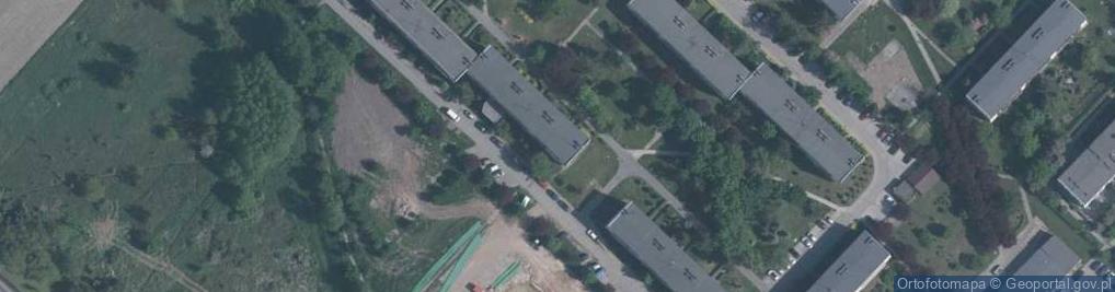 Zdjęcie satelitarne Osiedlowa ul.