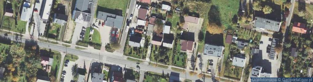 Zdjęcie satelitarne Ostrowska ul.