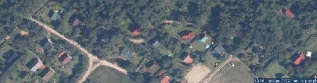Zdjęcie satelitarne Osiedle Leśny Raj os.