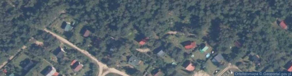 Zdjęcie satelitarne Osiedle Leśny Raj os.