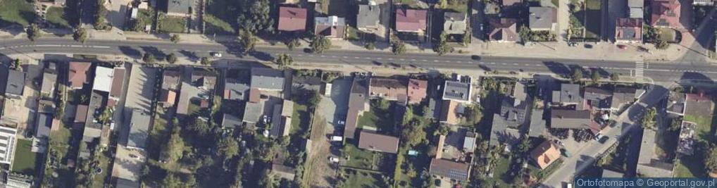 Zdjęcie satelitarne Ostrowska ul.
