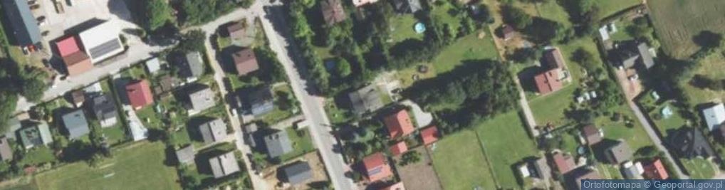Zdjęcie satelitarne Oświęcimska ul.