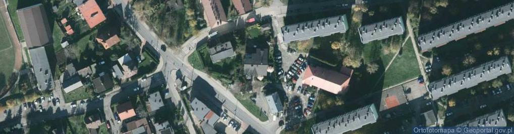 Zdjęcie satelitarne Osiedlowa ul.