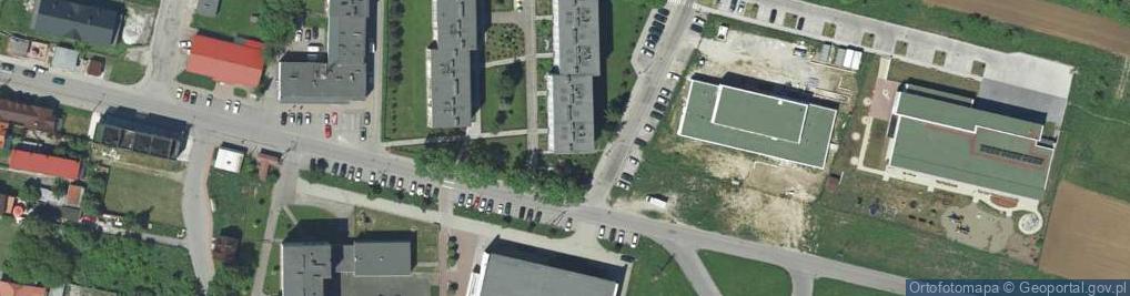 Zdjęcie satelitarne Osiedle Świerczewskiego Karola, gen. os.